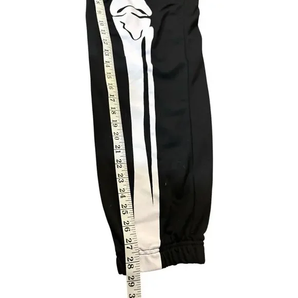 Tipsy Elves Men's Skeleton Hooded Onesie Large Costume Full Zip Pajamas Fleece - Picture 8 of 11